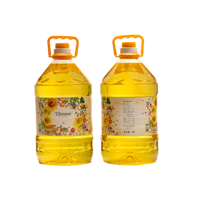 蒂勒庄园乌克兰原装进口葵花籽油 5L/瓶